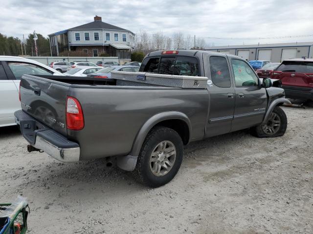 5TBBT44135S467503 - 2005 TOYOTA TUNDRA ACCESS CAB SR5 GRAY photo 3