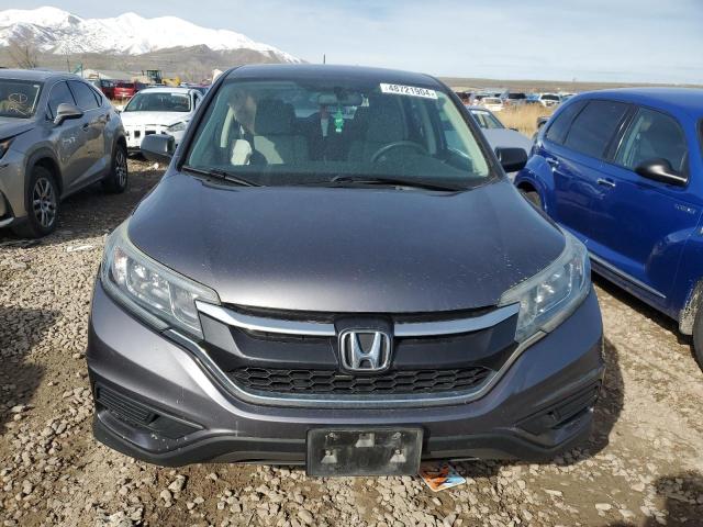 2HKRM4H38GH607276 - 2016 HONDA CR-V LX GRAY photo 5