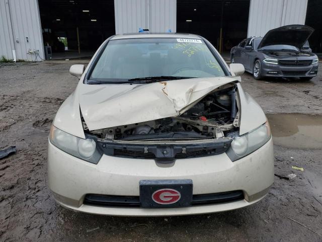 1HGFA16998L118787 - 2008 HONDA CIVIC EXL GOLD photo 5