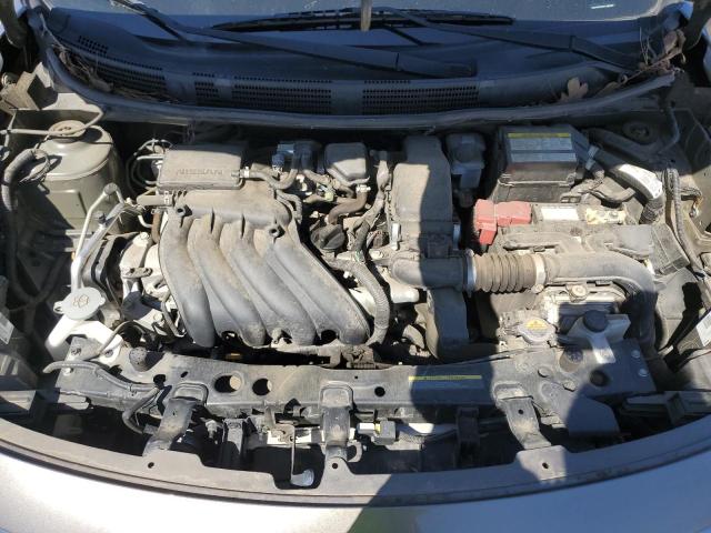 3N1CN7AP7GL888362 - 2016 NISSAN VERSA S GRAY photo 11