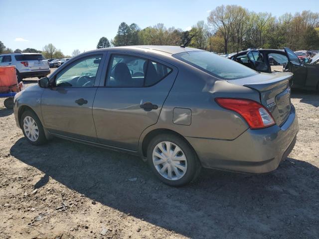 3N1CN7AP7GL888362 - 2016 NISSAN VERSA S GRAY photo 2