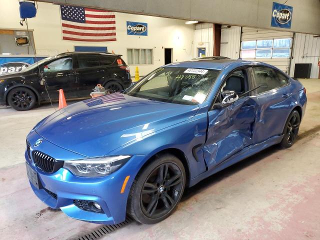 WBA4J7C50JBH13551 - 2018 BMW 440XI GRAN COUPE BLUE photo 1