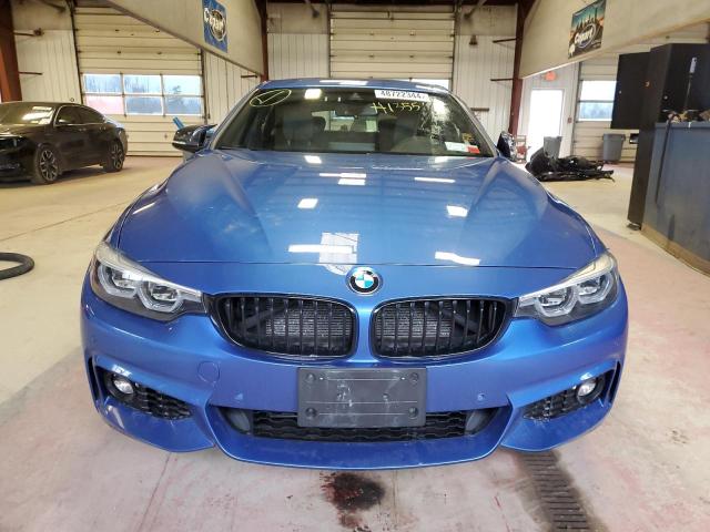 WBA4J7C50JBH13551 - 2018 BMW 440XI GRAN COUPE BLUE photo 5