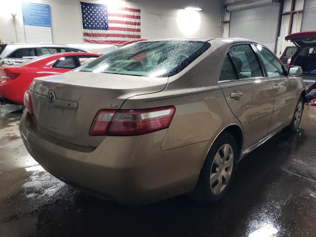 4T1BE46K67U010010 - 2007 TOYOTA CAMRY CE TAN photo 3