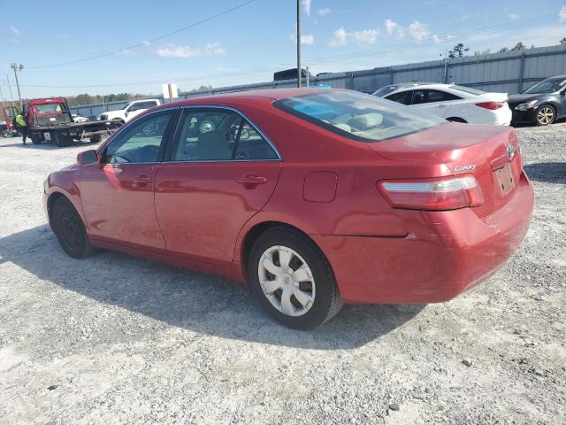 4T1BE46KX7U164770 - 2007 TOYOTA CAMRY CE RED photo 2