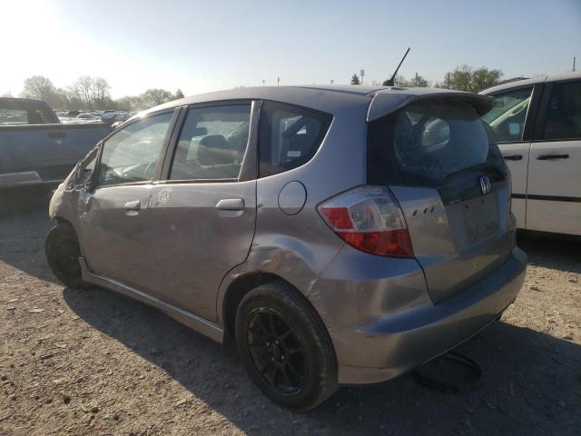 JHMGE88409S049849 - 2009 HONDA FIT SPORT GRAY photo 2