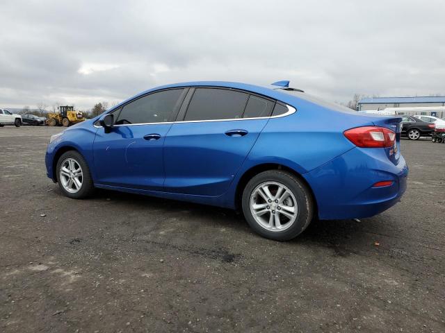 3G1BD5SM1HS506377 - 2017 CHEVROLET CRUZE LT BLUE photo 2