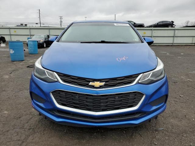 3G1BD5SM1HS506377 - 2017 CHEVROLET CRUZE LT BLUE photo 5