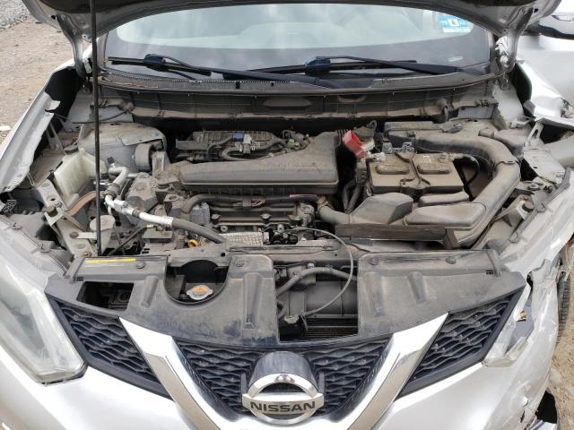 5N1AT2MV9FC875092 - 2015 NISSAN ROGUE S GRAY photo 12