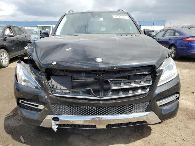 4JGDA5HB8CA095600 - 2012 MERCEDES-BENZ ML 350 4MATIC BLACK photo 5