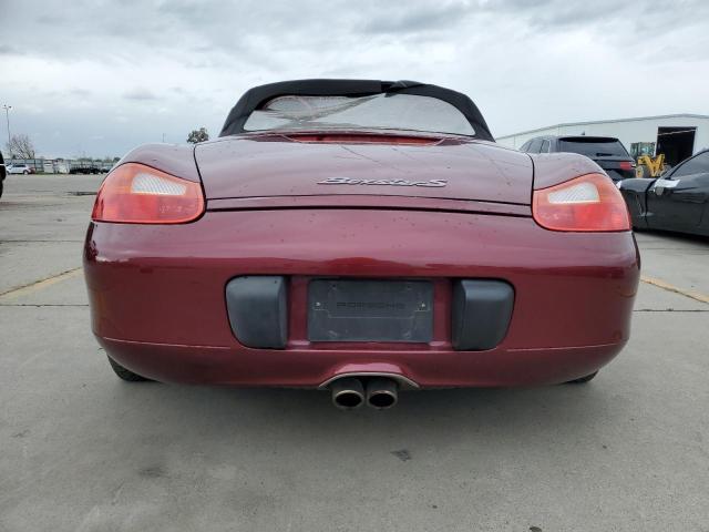 WP0CB2988YU662196 - 2000 PORSCHE BOXSTER S BURGUNDY photo 6