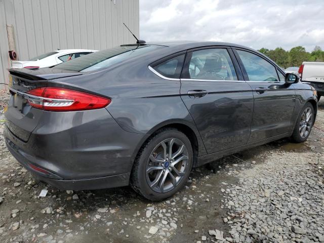3FA6P0G79HR402237 - 2017 FORD FUSION S CHARCOAL photo 3