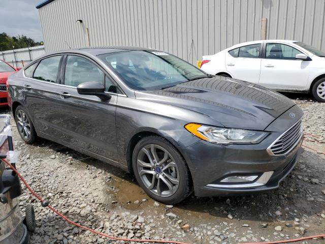 3FA6P0G79HR402237 - 2017 FORD FUSION S CHARCOAL photo 4