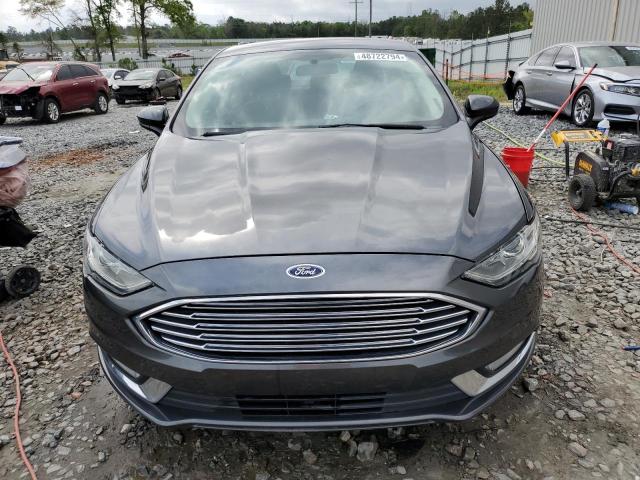 3FA6P0G79HR402237 - 2017 FORD FUSION S CHARCOAL photo 5