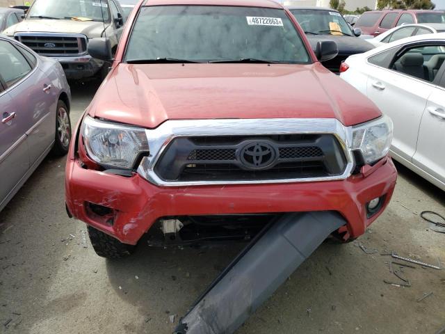 3TMJU4GN7FM192332 - 2015 TOYOTA TACOMA DOUBLE CAB PRERUNNER RED photo 5