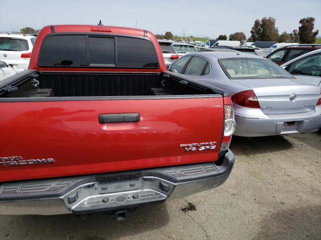 3TMJU4GN7FM192332 - 2015 TOYOTA TACOMA DOUBLE CAB PRERUNNER RED photo 6