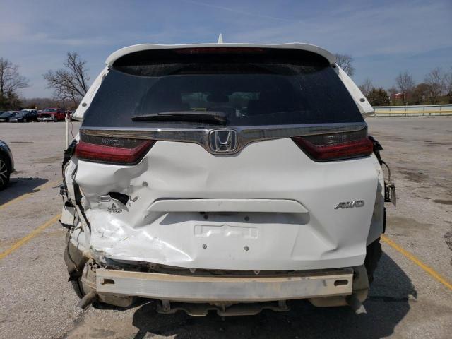 2HKRW2H80MH653075 - 2021 HONDA CR-V EXL WHITE photo 6