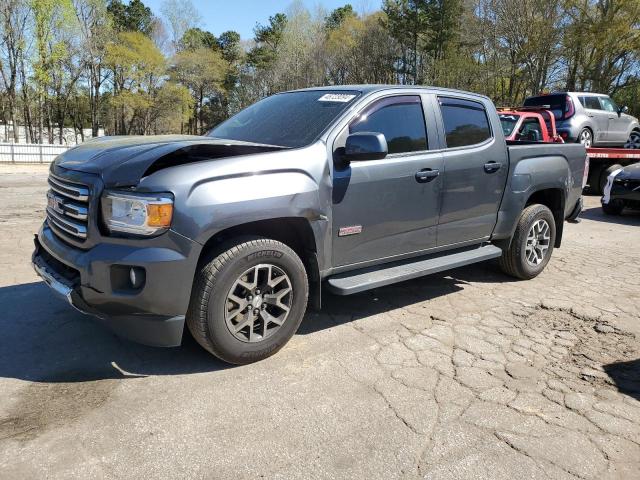 1GTG6CE37G1269750 - 2016 GMC CANYON SLE GRAY photo 1