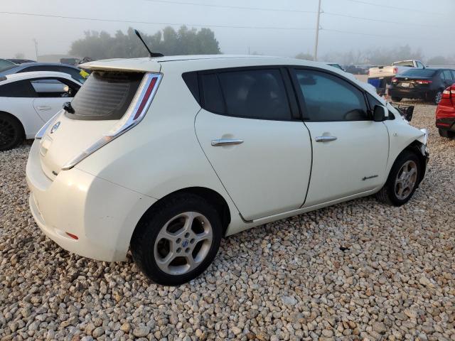 JN1AZ0CP4BT009517 - 2011 NISSAN LEAF SV WHITE photo 3