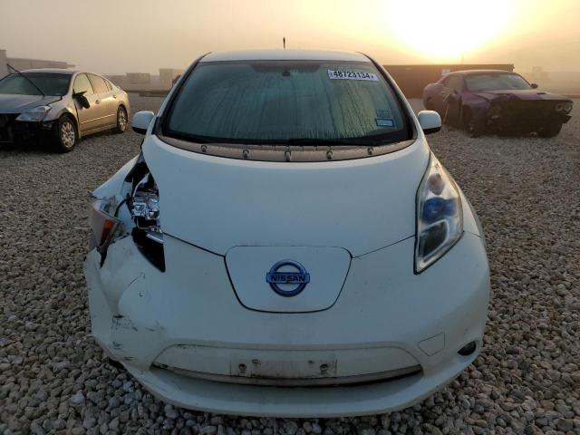 JN1AZ0CP4BT009517 - 2011 NISSAN LEAF SV WHITE photo 5