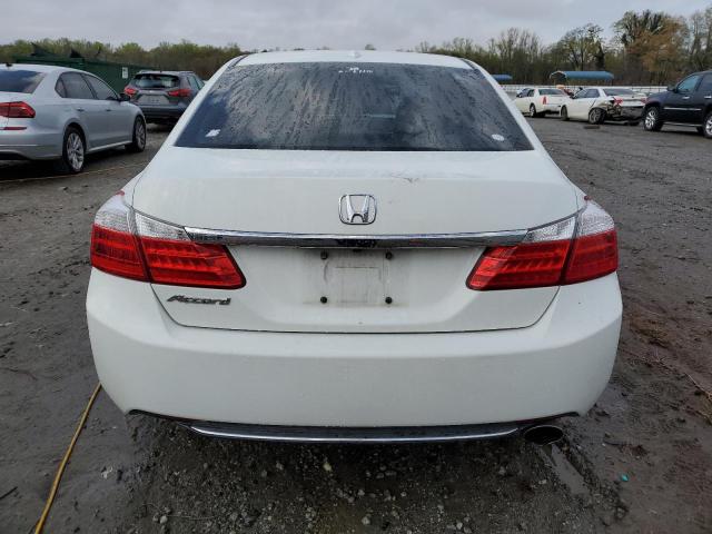 1HGCR2F84EA253580 - 2014 HONDA ACCORD EXL WHITE photo 6