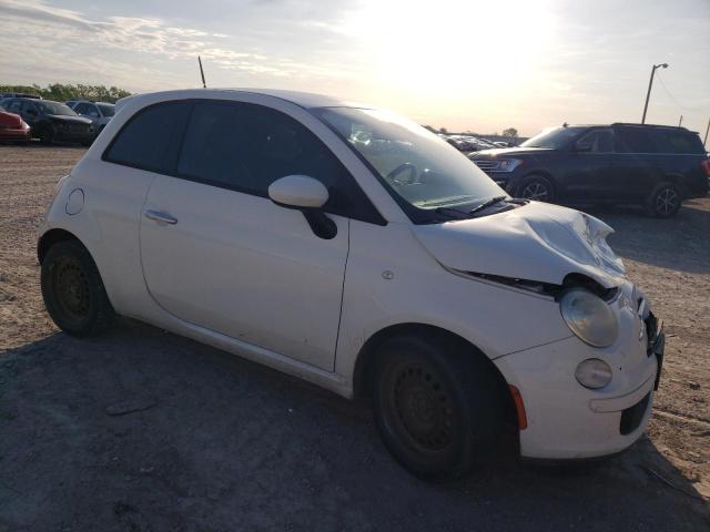 3C3CFFAR8DT748441 - 2013 FIAT 500 POP WHITE photo 4