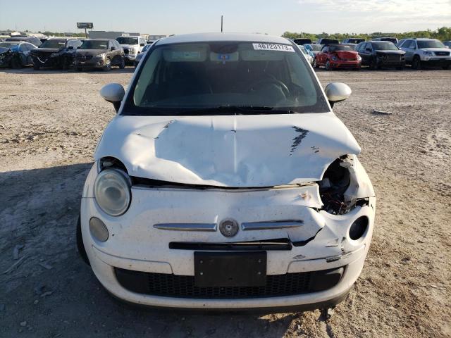 3C3CFFAR8DT748441 - 2013 FIAT 500 POP WHITE photo 5