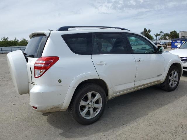 2T3DK4DV0BW041428 - 2011 TOYOTA RAV4 LIMITED WHITE photo 3