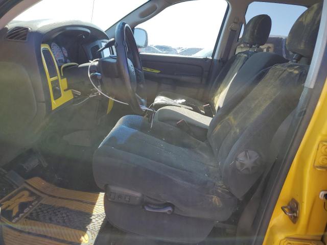 1D7HA18D34J290155 - 2004 DODGE RAM 1500 ST YELLOW photo 7