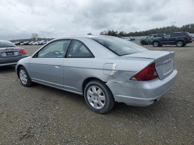 1HGEM21972L044647 - 2002 HONDA CIVIC EX SILVER photo 2