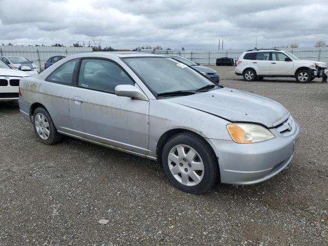 1HGEM21972L044647 - 2002 HONDA CIVIC EX SILVER photo 4