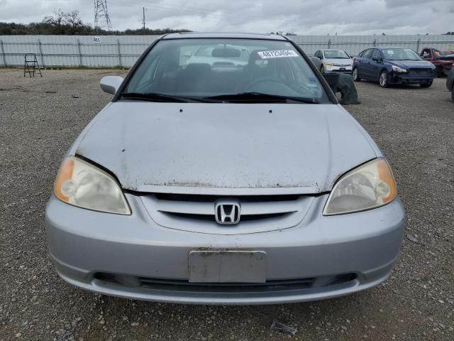 1HGEM21972L044647 - 2002 HONDA CIVIC EX SILVER photo 5