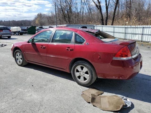 2G1WT58K589171518 - 2008 CHEVROLET IMPALA LT RED photo 2