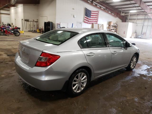 19XFB2F8XCE054169 - 2012 HONDA CIVIC EX SILVER photo 3