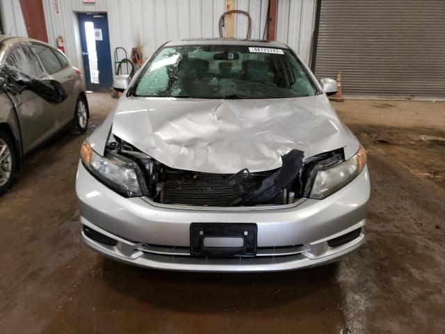 19XFB2F8XCE054169 - 2012 HONDA CIVIC EX SILVER photo 5