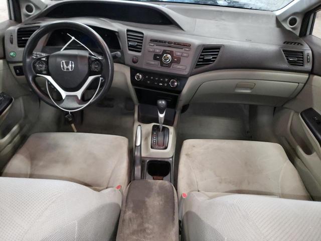 19XFB2F8XCE054169 - 2012 HONDA CIVIC EX SILVER photo 8