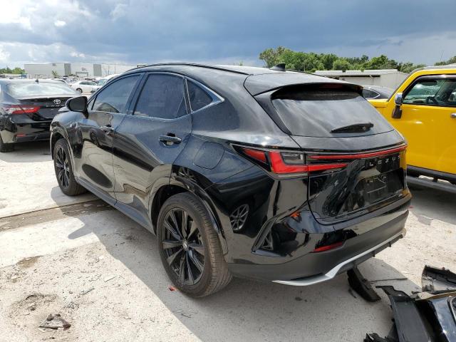 JTJKGCEZXN5002648 - 2022 LEXUS NX 350 BLACK photo 2