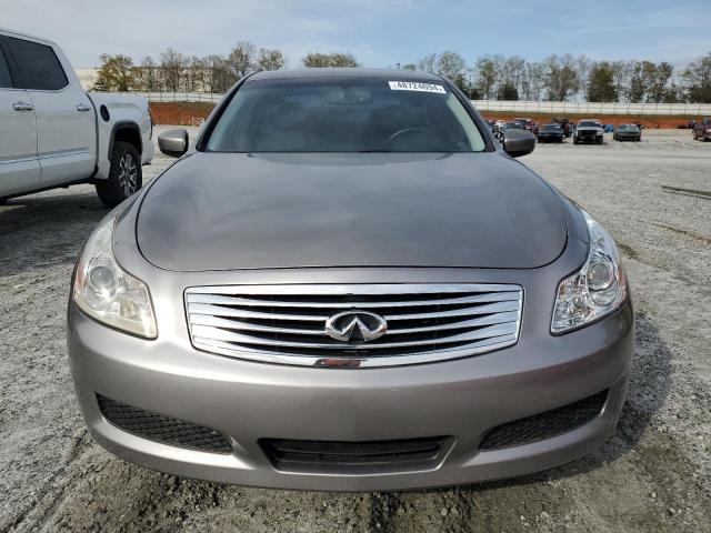 JNKCV61E59M308796 - 2009 INFINITI G37 BASE GRAY photo 5