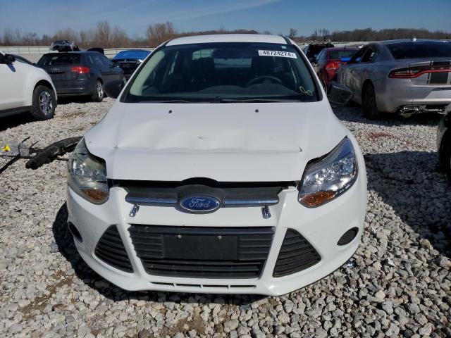 1FAHP3E25CL216834 - 2012 FORD FOCUS S WHITE photo 5