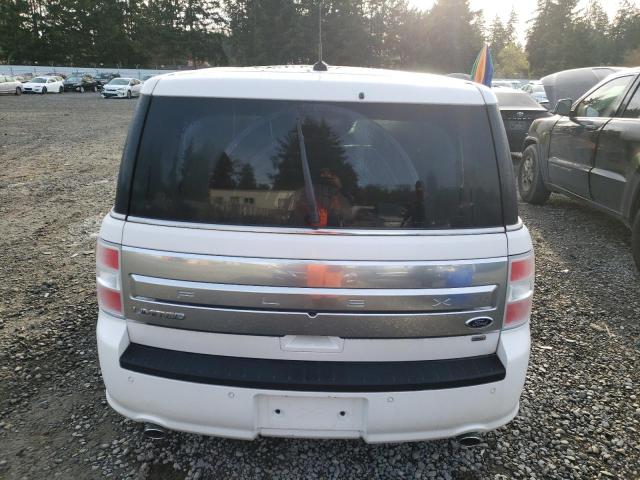 2FMHK6D86FBA00149 - 2015 FORD FLEX LIMITED WHITE photo 6