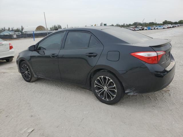 5YFBURHE6FP235809 - 2015 TOYOTA COROLLA L BLACK photo 2