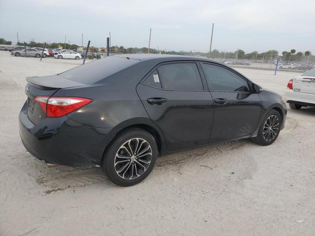 5YFBURHE6FP235809 - 2015 TOYOTA COROLLA L BLACK photo 3