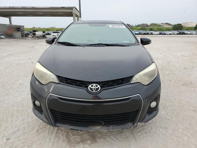 5YFBURHE6FP235809 - 2015 TOYOTA COROLLA L BLACK photo 5