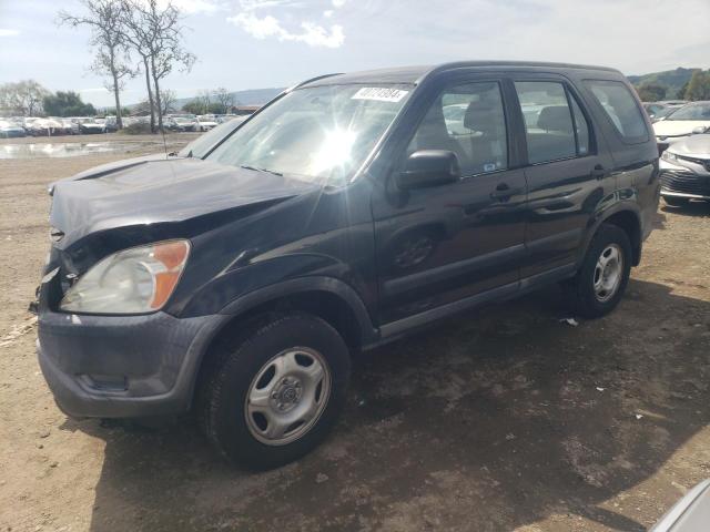 JHLRD68453C015847 - 2003 HONDA CR-V LX BLACK photo 1