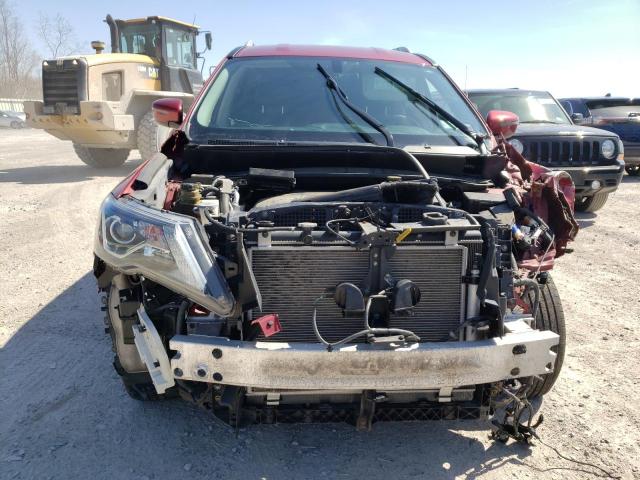 5N1DR2MM7HC910671 - 2017 NISSAN PATHFINDER S 栗色 照片 5