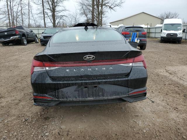 5NPLM4AG7MH047877 - 2021 HYUNDAI ELANTRA SEL BLACK photo 6