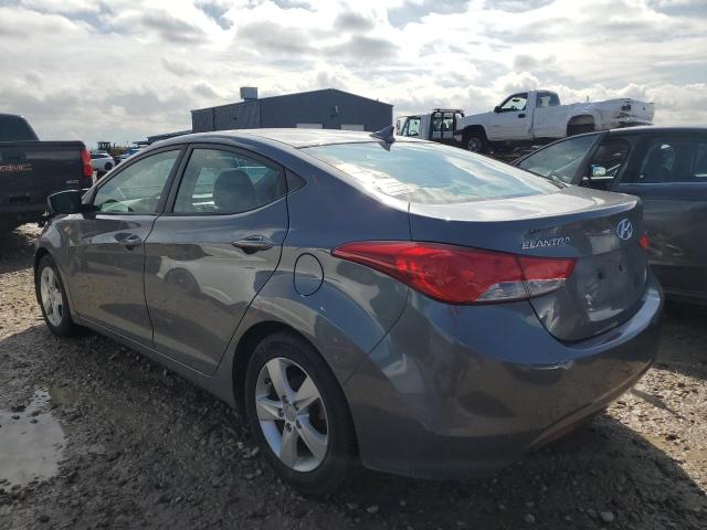 5NPDH4AE8DH244371 - 2013 HYUNDAI ELANTRA GLS GRAY photo 2