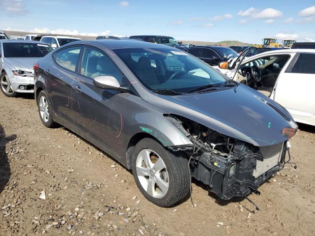 5NPDH4AE8DH244371 - 2013 HYUNDAI ELANTRA GLS GRAY photo 4