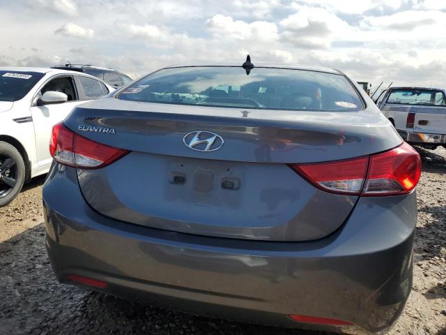 5NPDH4AE8DH244371 - 2013 HYUNDAI ELANTRA GLS GRAY photo 6