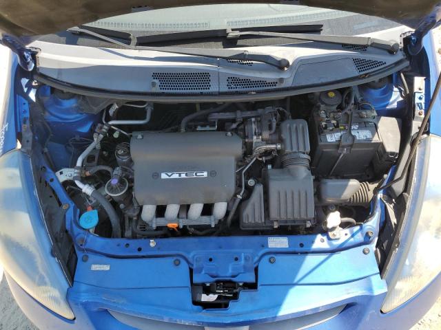 JHMGD38627S055978 - 2007 HONDA FIT S ლურჯი ფოტო 11